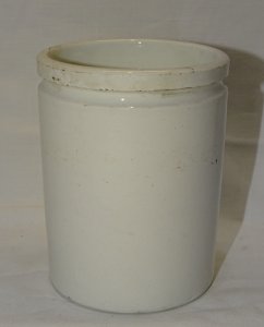 -ANCIEN POT CERAMIQUE K & G LUNEVILLE FRANCE pour CONFITURE ou CONFIT     D