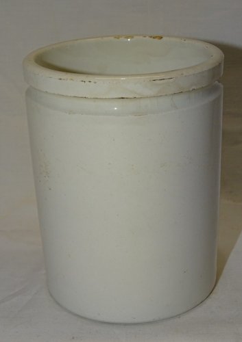 -ANCIEN POT CERAMIQUE K & G LUNEVILLE FRANCE pour CONFITURE ou CONFIT     D