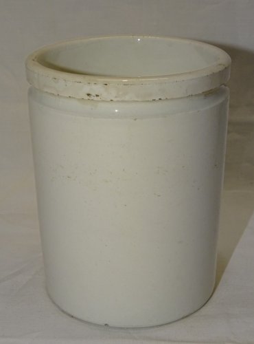 -ANCIEN POT CERAMIQUE K & G LUNEVILLE FRANCE pour CONFITURE ou CONFIT     D