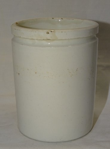 -ANCIEN POT CERAMIQUE K & G LUNEVILLE FRANCE pour CONFITURE ou CONFIT     D