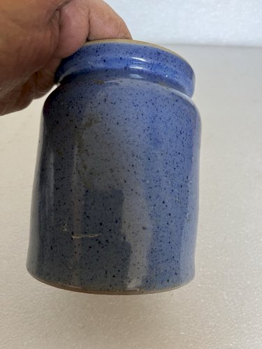 ancien pot en grès  Bourdon Frères Paris vintage poterie artisanat pharmacie