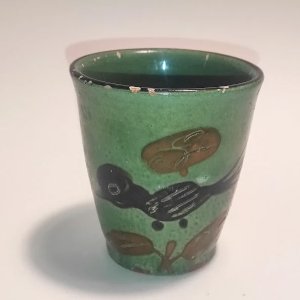 Ancien pot Savoyard en terre cuite vernissée, Savoie, Saint-Jorioz ? art Populaire