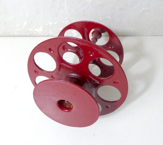 Ancien présentoir à œufs en fonte comptoir bistrot vintage