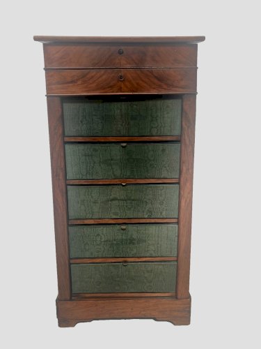 Ancien pupitre cartonnier de clerc de notaire XIX siècle