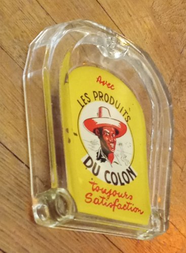 Ancien ramasse monnaie rend monnaie publicitaire publicité Café Du Colon