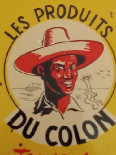 Ancien ramasse monnaie rend monnaie publicitaire publicité Café Du Colon