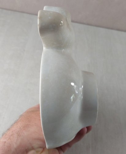 Ancien rare moule forme canard, en céramique de Villeroy & Boch, Dresden