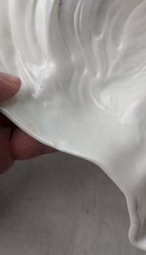Ancien rare moule forme coq, en céramique de Villeroy & Boch, Wallerfangen