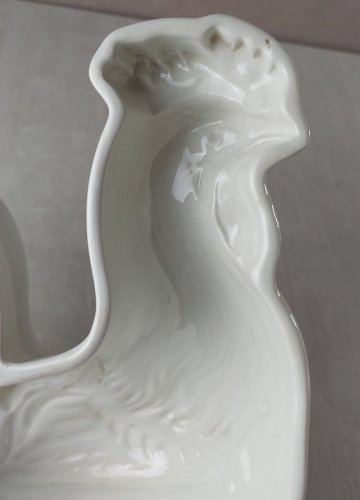 Ancien rare moule forme coq, en céramique de Villeroy & Boch, Wallerfangen