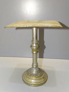 -ANCIEN RENDU MONNAIE MONNAYEUR DE COMPTOIR MAGASIN LAITON Chromé usagé   D