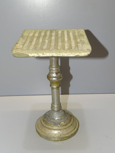 -ANCIEN RENDU MONNAIE MONNAYEUR DE COMPTOIR MAGASIN LAITON Chromé usagé   D