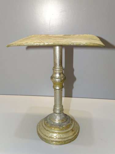 -ANCIEN RENDU MONNAIE MONNAYEUR DE COMPTOIR MAGASIN LAITON Chromé usagé   D