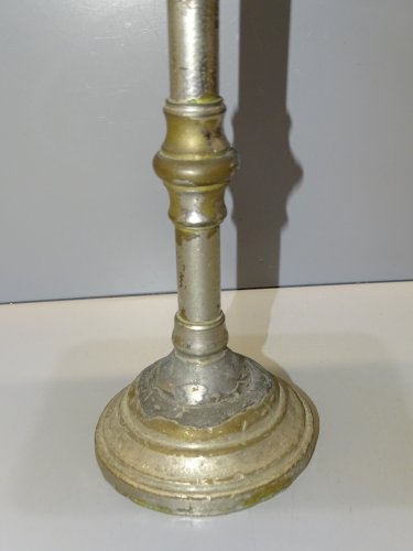 -ANCIEN RENDU MONNAIE MONNAYEUR DE COMPTOIR MAGASIN LAITON Chromé usagé   D