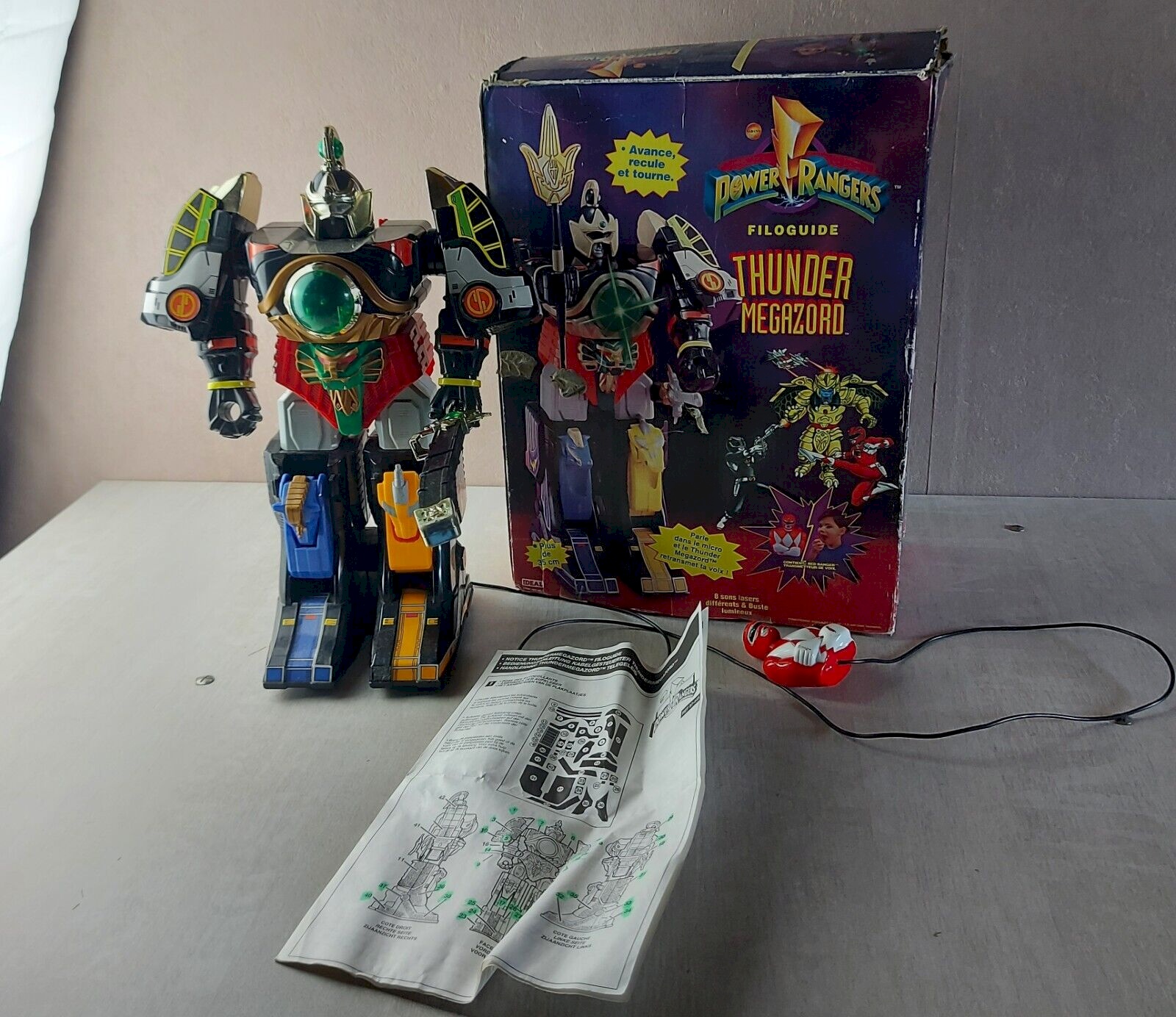 Robot Transformateur Vintage Super Atlas CARBOT LH-746B - Années 80, Transformers, Grade AFA 90+