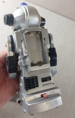 Ancien robot Pyrobot, Pyragric, 1985, vintage