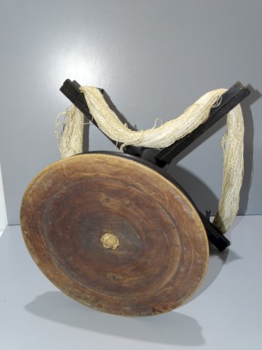 - ANCIEN ROUET DÉVIDOIR DÉROULEUR DE FIL ÉCHEVEAUDOIR COLLECTION DECO VITRINE D