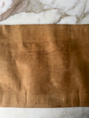 Ancien rouleau chinois 3 m de long gravure rehaussée fin XIXe M3913