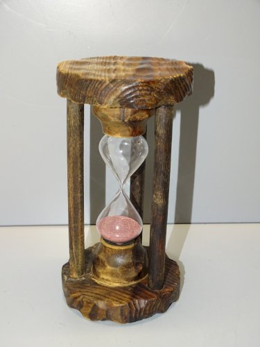 -ANCIEN SABLIER BOIS à CIRER ou PEINDRE SELON VOS GOÛTS COLLECTION DECO   D