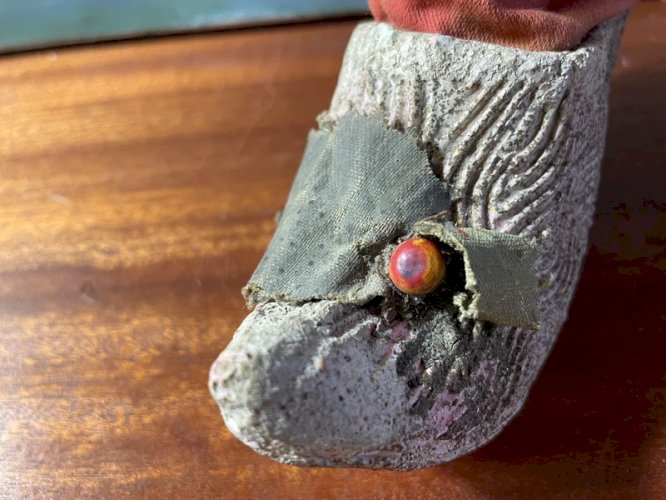 Ancien sabot de Noël 1920