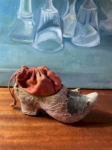 Ancien sabot de Noël 1920