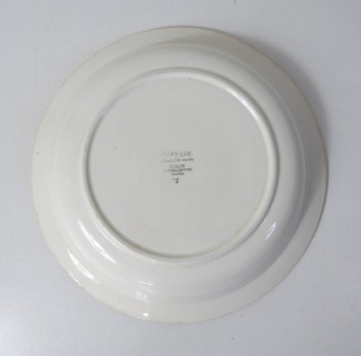 ancien saladier plat creux Digoin Mary Lou