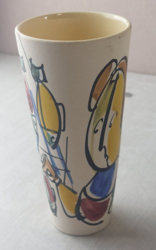 Ancien service à orangeade, en céramique de Vallauris, CMS Jon