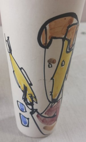 Ancien service à orangeade, en céramique de Vallauris, CMS Jon