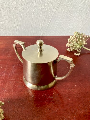 Ancien service à thé et café Art déco en métal argenté