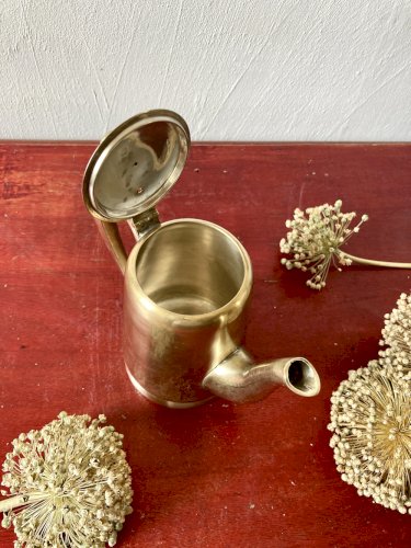 Ancien service à thé et café Art déco en métal argenté