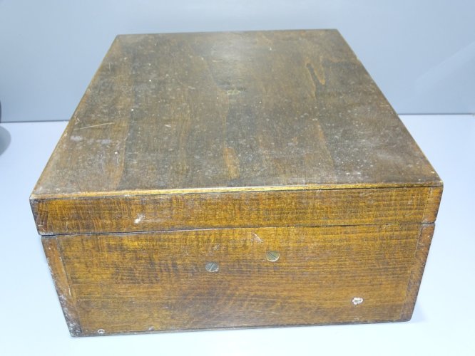 -ANCIEN SEXTANT Gravé Chardet ? BOITE POSTERIEURE COLLECTION OBJET MARINE  D