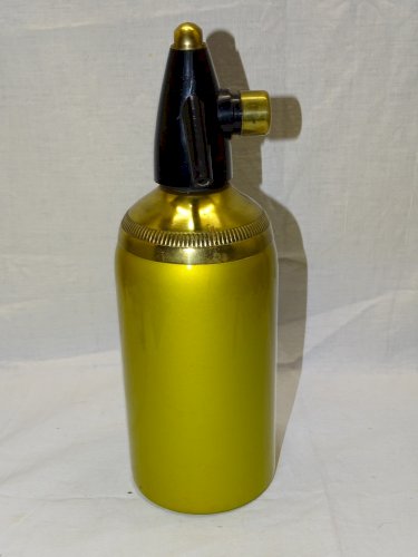 - ANCIEN SIPHON A EAU GAZEUSE SODA VINTAGE COLLECTION DECO CAFE BAR BISTROT    D