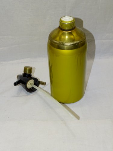 - ANCIEN SIPHON A EAU GAZEUSE SODA VINTAGE COLLECTION DECO CAFE BAR BISTROT    D