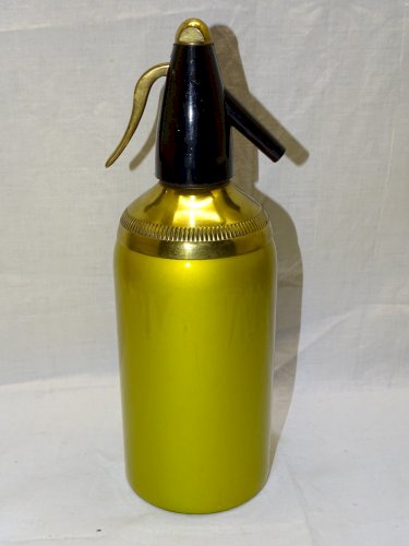- ANCIEN SIPHON A EAU GAZEUSE SODA VINTAGE COLLECTION DECO CAFE BAR BISTROT    D