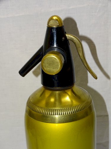 - ANCIEN SIPHON A EAU GAZEUSE SODA VINTAGE COLLECTION DECO CAFE BAR BISTROT    D