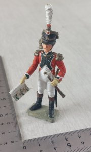 Ancien soldat, garde de Paris, en plastique peint, Starlux Empire