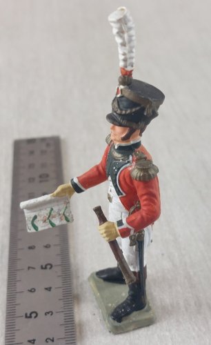 Ancien soldat, garde de Paris, en plastique peint, Starlux Empire