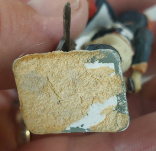 Ancien soldat, Hussard, en plastique peint, Starlux Empire