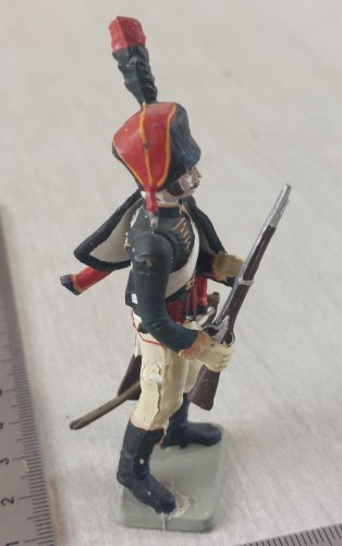 Ancien soldat, Hussard, en plastique peint, Starlux Empire