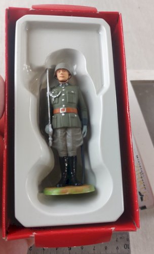 Ancien soldat, officier allemand Wehrmacht, Preiser / Elastolin
