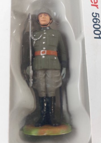 Ancien soldat, officier allemand Wehrmacht, Preiser / Elastolin