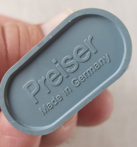 Ancien soldat, officier prussien, en plastique peint, Preiser / Elastolin