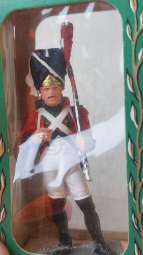 Ancien soldat plastique, grenadier 2e régiment, Garde Paris, Starlux 1er empire