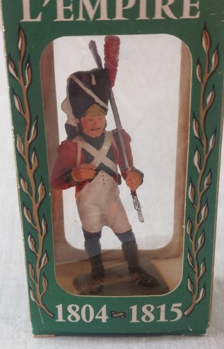 Ancien soldat plastique, grenadier 2e régiment, Garde Paris, Starlux 1er empire