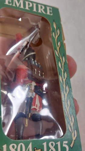 Ancien soldat plastique, grenadier 2e régiment, Garde Paris, Starlux 1er empire
