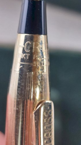 Ancien stylo bille, Rolled Gold, Cross ^
