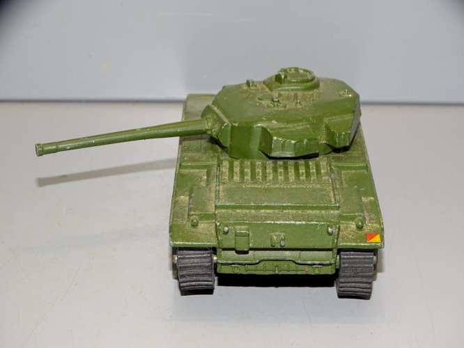 -ANCIEN TANK CENTURION DINKY SUPERTOYS MADE IN ENGLAND JOUET ANCIEN VITRINE   D
