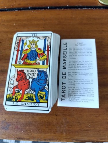 Ancien tarot de Marseille édition atlas année 80-90 en bon état