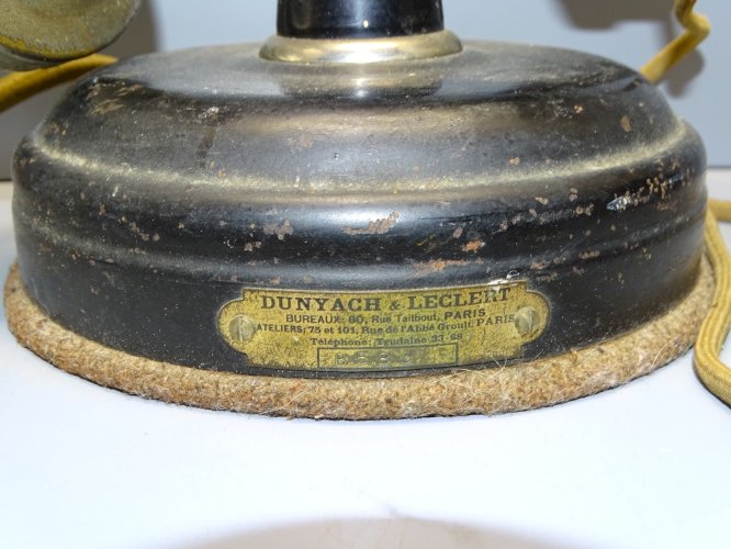 -ANCIEN TELEPHONE DUNYACH & LECLERT L'AUTOPHONE ANNEES 20 JUS de GRENIER   D