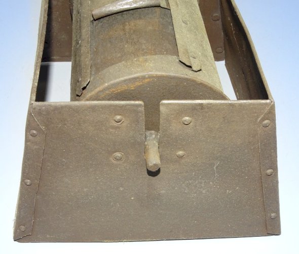 -ANCIEN TORREFACTEUR A CAFE EN METAL à POSER SUR 1 CUISINIERE DECO COLLECTION  D