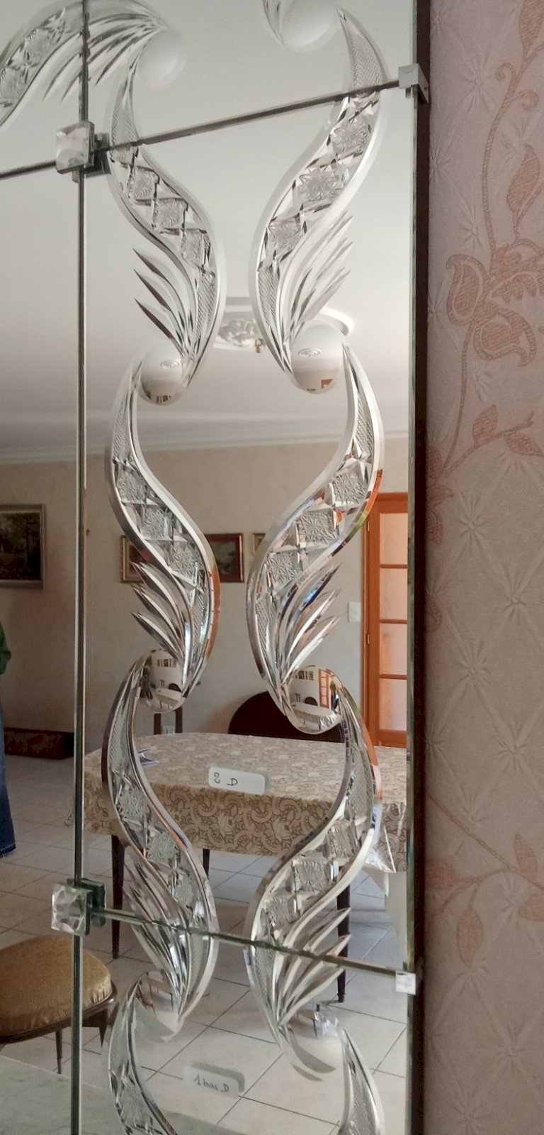 Armoire De Couloir Vera Avec Miroir Et Rangement Chaussures - Design Moderne Anthracite/chêne - 180x85x24 Cm